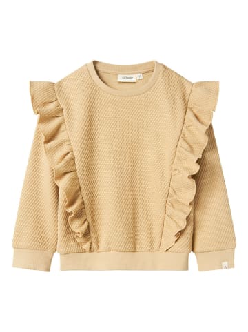 Lil Atelier Sweatshirt "Defne" in Taupe