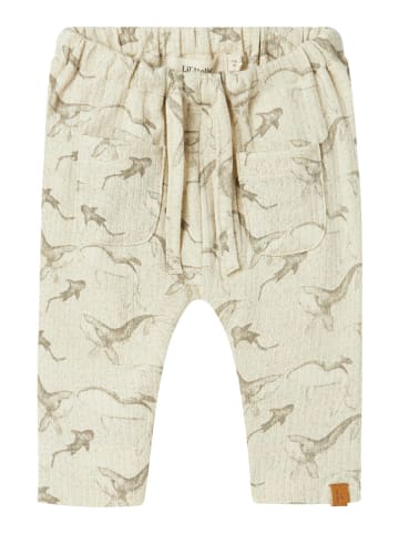 Lil Atelier Hose "Gio" in Creme/ Beige