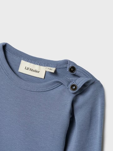 Lil Atelier Romper "Geo" blauw