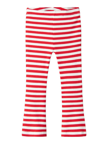name it Leggings in Rot/ Weiß