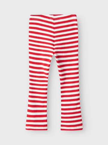 name it Leggings in Rot/ Weiß