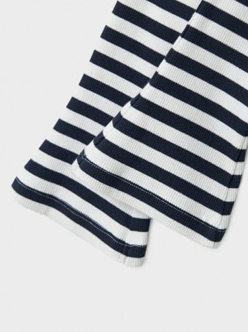 name it Legginsy w kolorze granatowo-białym