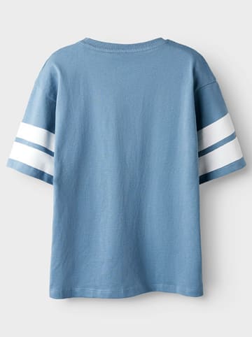 name it Shirt lichtblauw/wit