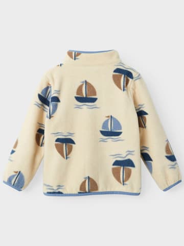 name it Fleece jas crème