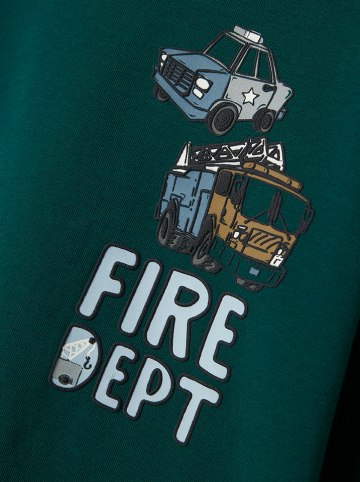 name it Longsleeve in Dunkelgrün