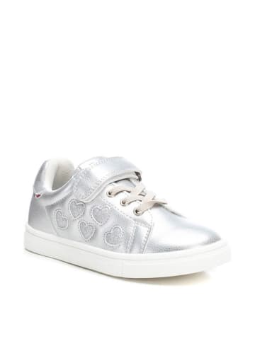 XTI Kids Sneakersy w kolorze srebrnym