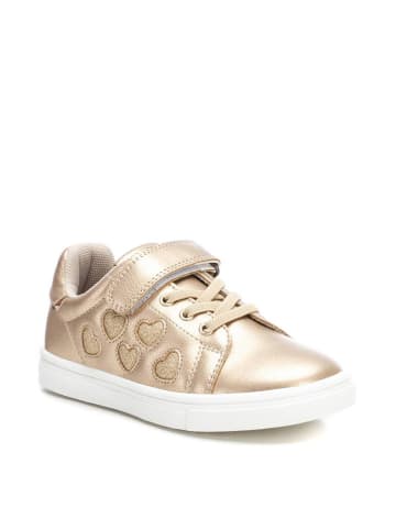 XTI Kids Sneakersy w kolorze złotym