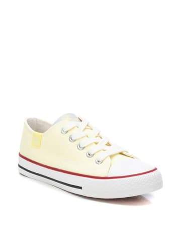 XTI Kids Sneakersy w kolorze żółtym