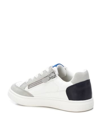 XTI Kids Sneakers wit/grijs/donkerblauw