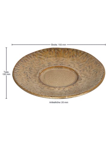 LEONARDO 2-delige set: schotels beige - Ø 15 cm