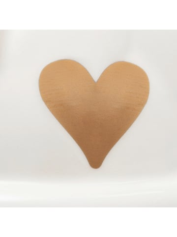 LEONARDO Decofiguur "Paartje" wit/beige - (B)10 x (H)23 cm