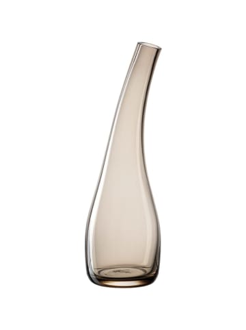 LEONARDO Vase "Luminosa" in Taupe - (H)30 x Ø 9,6 cm