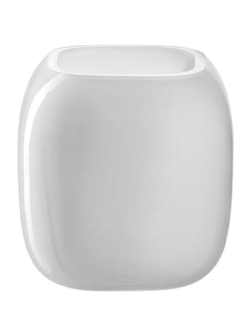 LEONARDO Vase "Milano" in Weiß - (B)9 x (H)9,3 cm