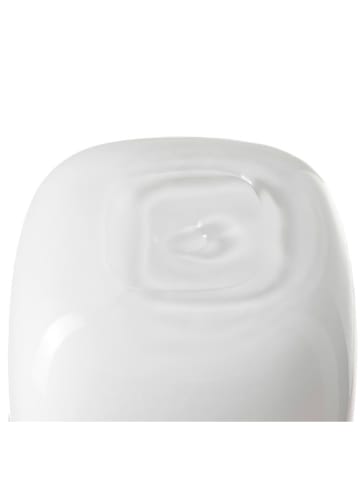 LEONARDO Vase "Milano" in Weiß - (B)9 x (H)9,3 cm