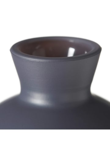 LEONARDO 2er-Set: Vasen "Casolare" in Schwarz/ Beige - (H)9 x Ø 7,5 cm