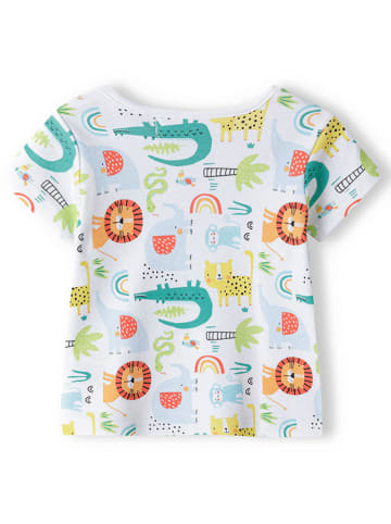 Minoti 2er-Set: Shirts in Weiß/ Bunt