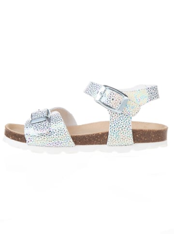 BIO PINGÜIN Sandalen wit/meerkleurig