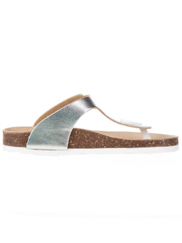 BIO PINGÜIN Teenslippers zilverkleurig