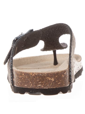 BIO PINGÜIN Teenslippers zwart/meerkleurig