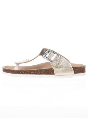 BIO PINGÜIN Teenslippers goudkleurig