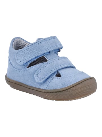 Richter Shoes Leder-Halbsandalen "Maxi" in Blau