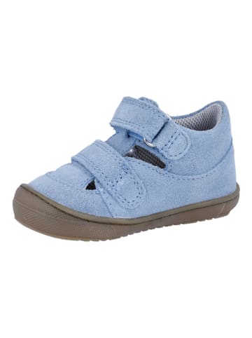 Richter Shoes Skórzane półsandały "Maxi" w kolorze niebieskim