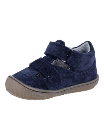 Richter Shoes Leder-Halbsandalen "Maxi" in Dunkelblau