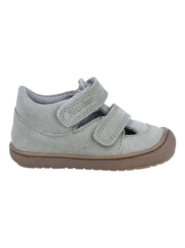 Richter Shoes Leder-Halbsandalen "Maxi" in Grau