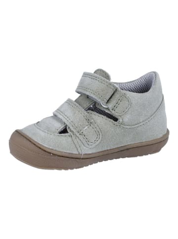 Richter Shoes Leder-Halbsandalen "Maxi" in Grau