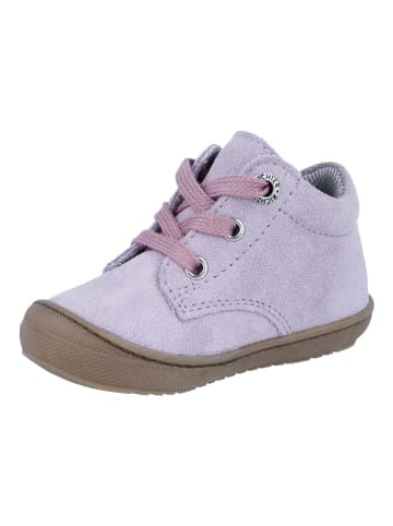 Richter Shoes Leder-Lauflernschuhe "Maxi" in Lila