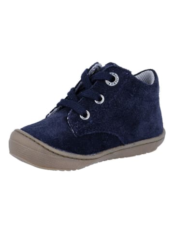 Richter Shoes Leder-Lauflernschuhe "Maxi" in Dunkelblau