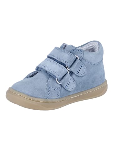 Richter Shoes Leder-Lauflernschuhe "Dash" in Hellblau