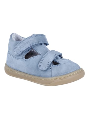 Richter Shoes Leren enkelsandalen "Dash" lichtblauw