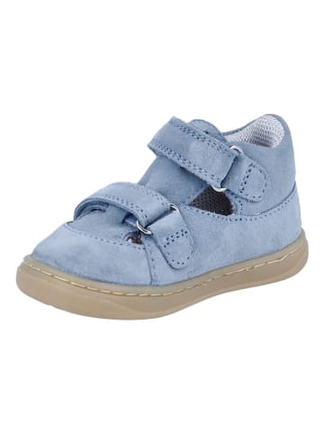 Richter Shoes Leder-Halbsandalen "Dash" in Hellblau