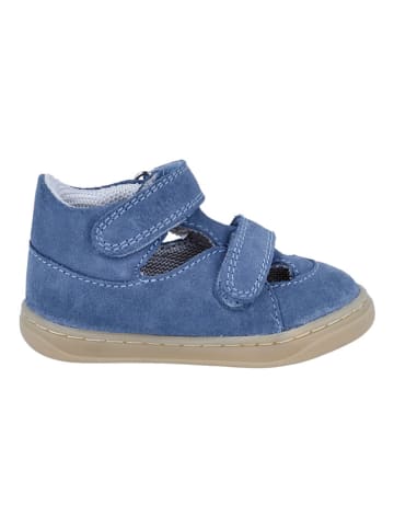 Richter Shoes Leder-Halbsandalen "Dash" in Blau