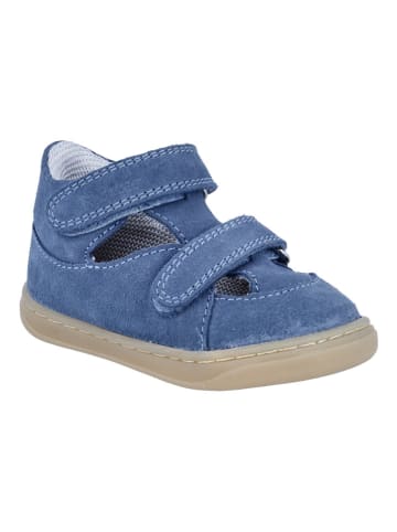 Richter Shoes Leder-Halbsandalen "Dash" in Blau
