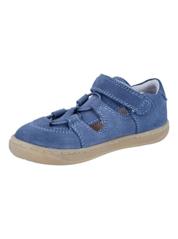 Richter Shoes Leder-Halbsandalen "Dash" in Blau