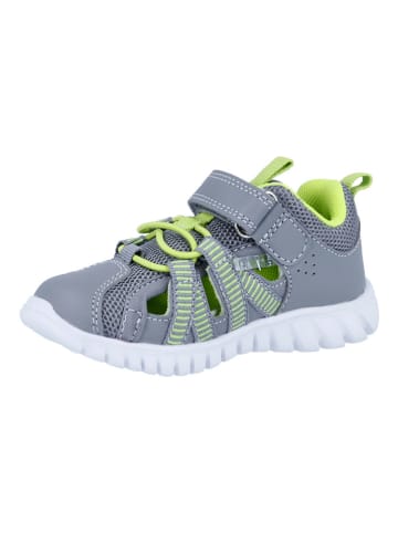Richter Shoes Halbsandalen "Wallaby" in Grau/ Grün