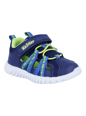 Richter Shoes Halbsandalen "Wallaby" in Dunkelblau