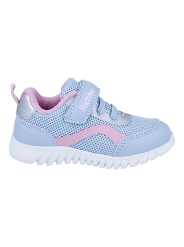 Richter Shoes Sneakersy "Wallaby" w kolorze błękitno-jasnoróżowym