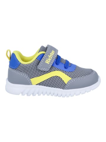 Richter Shoes Sneakers "Wallaby" grijs/geel/blauw