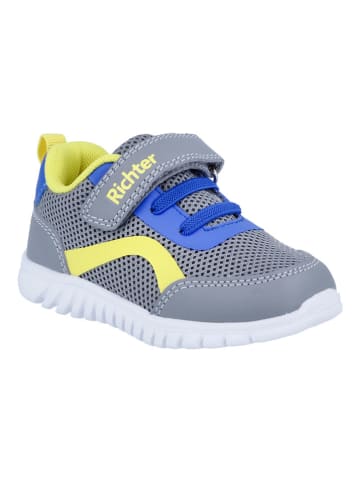 Richter Shoes Sneakers "Wallaby" in Grau/ Gelb/ Blau
