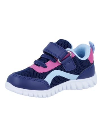 Richter Shoes Sneakersy "Wallaby" w kolorze granatowym ze wzorem