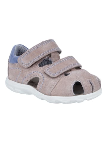 Richter Shoes Leder-Halbsandalen "Juno" in Beige