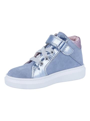 Richter Shoes Leder-Sneakers "Alessa" in Hellblau