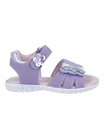 Richter Shoes Leder-Sandalen "Sole" in Lila