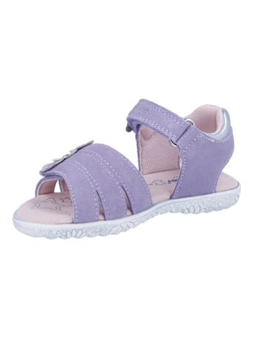 Richter Shoes Leder-Sandalen "Sole" in Lila