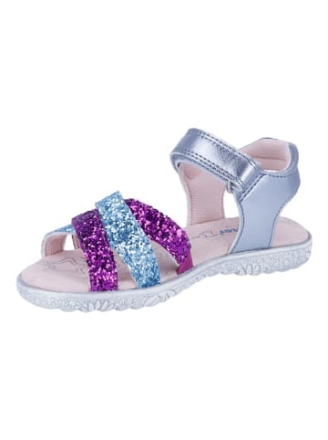 Richter Shoes Sandalen "Sole" in Blau/ Lila