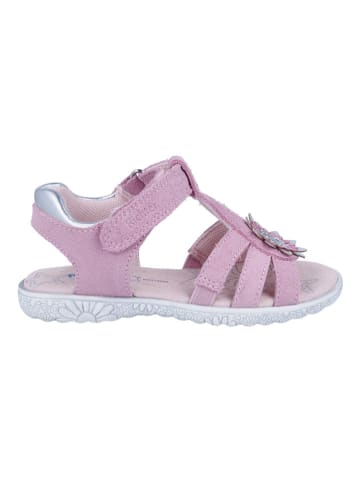 Richter Shoes Leder-Sandalen "Sole" in Rosa