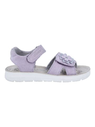 Richter Shoes Leder-Sandalen "Sofia" in Lila
